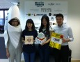 Group photo with the winners of HHLS contest