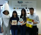 Group photo with the winners of HHLS contest