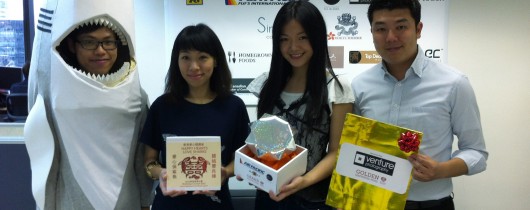 Group photo with the winners of HHLS contest